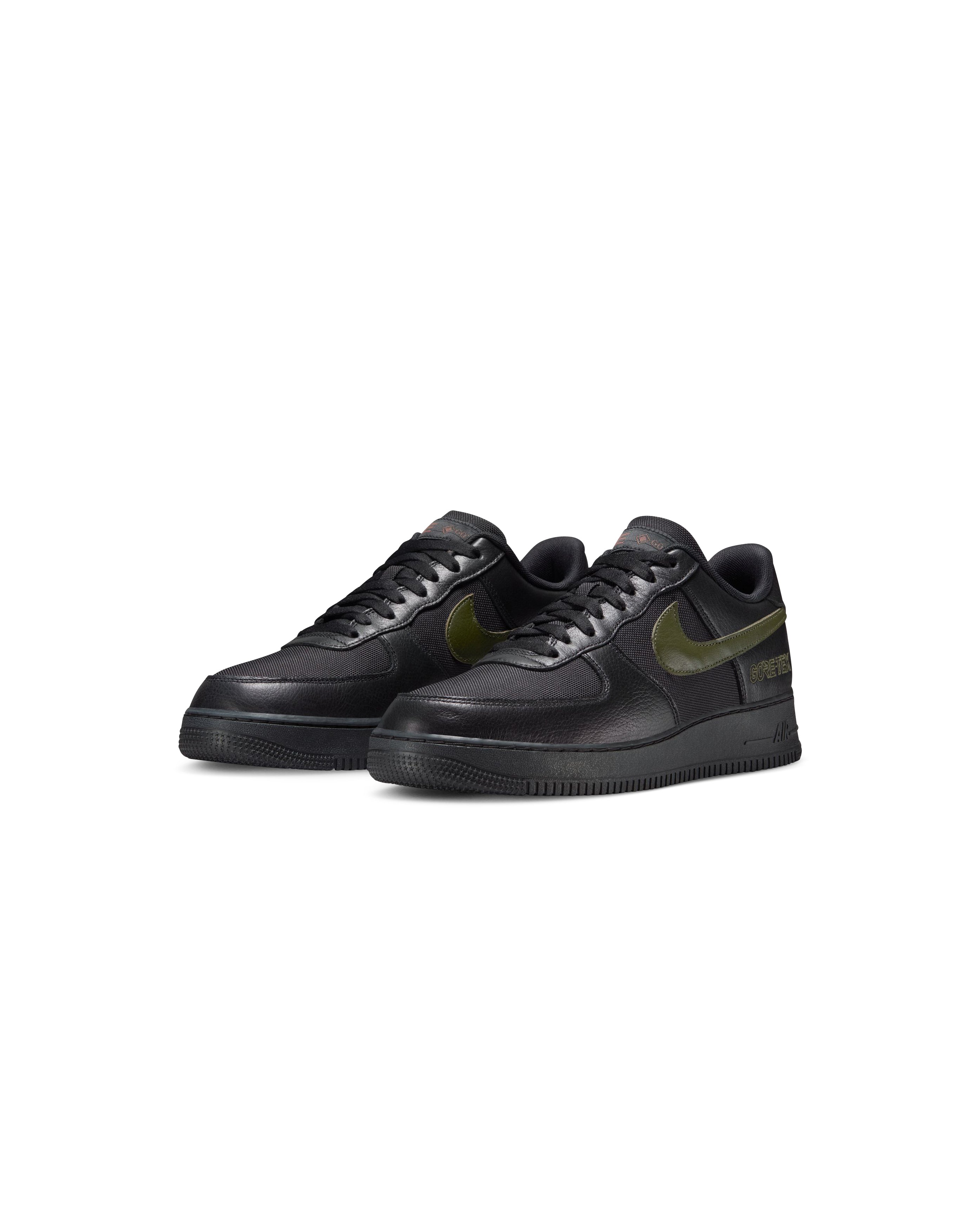 Nike Air Force 1 Low Gore Tex Black Cargo Khaki HV3959 010 Starcow Paris